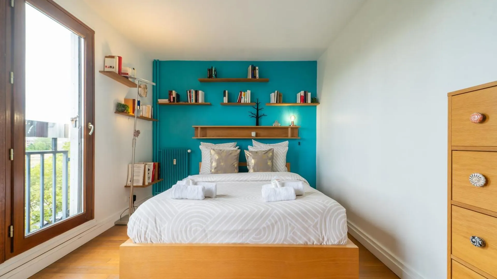 Blue Light - Appt Pour 4P Paris Apartment